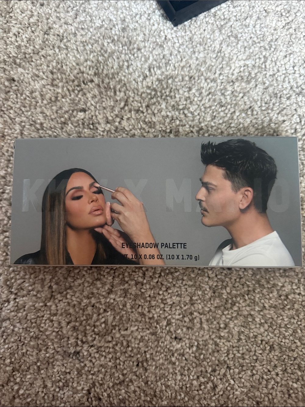 Kkw x Mario eyeshadow palette never used